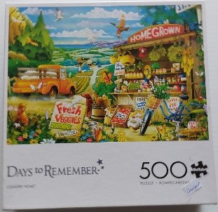 Country Road: Days to remember Buffalo Casse-tête 500 morceaux
