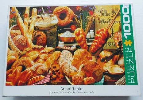 Table de pains Bread Table Eurographics 6000-5626 Casse-tête 1000 morceaux