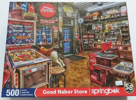 Good Nabir Store Springbok 33-01554 Casse-Tête 500 morceaux