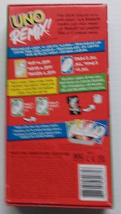 Uno Remix! Mattel Jeu 7 ans et plus