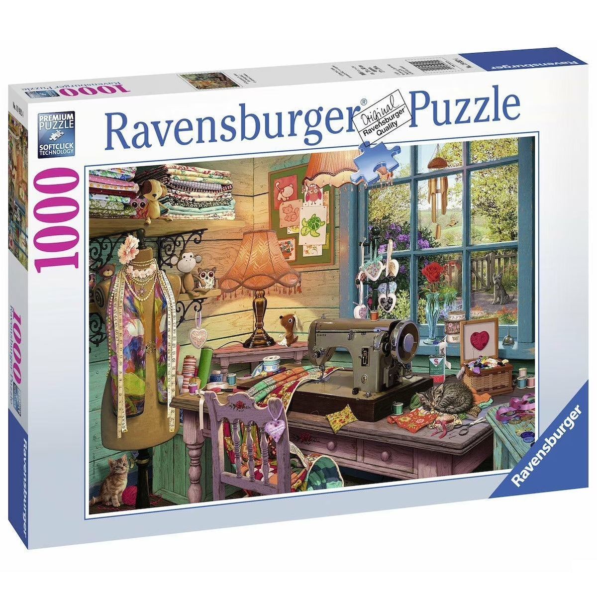Le hangar pour la couture Ravensburger 198924 Casse-tête 1000 morceaux