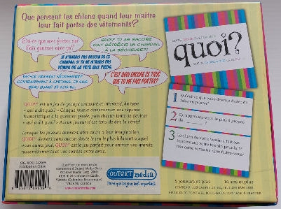 Quoi? Outset Jeux 14 ans et plus