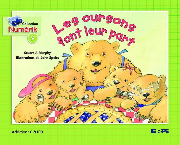 MURPHY #9 Les oursons font leur part, Coll. Numérik Vert ERPI 9782761340632