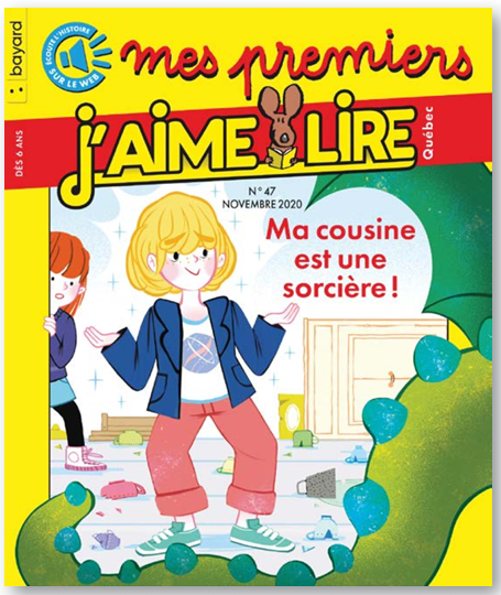 No 47 Novembre 2020 Mes premiers J'aime lire : Ma cousine est une sorcière