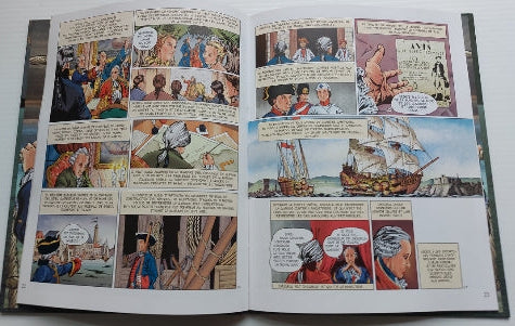 FEDERICI DE GMELINE : La grande fresque de La Marine TRIOMPHE 9782843784491