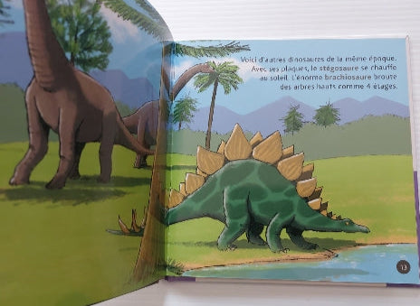 LEDU GASTÉ, Mes p'tits docs : Les dinosaures MILAN jeunesse 9782745922960