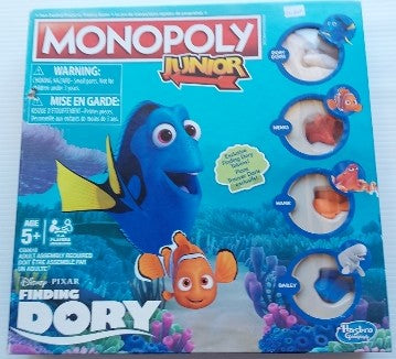 Monopoly Trouver Doris Finding Dory Disney C42397 Parker Brothers Hasbro Jeux 5 ans et plus
