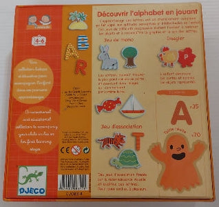 Jeux de lettres DJECO DJ08314 Jeux pour 4 ans et +