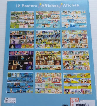Bluey : 12 affiches