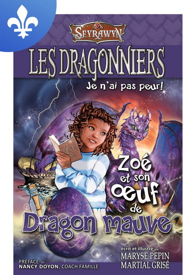 PÉPIN GRISÉ Seyrawyn: LES DRAGONNIERS 9 Je n'ai pas peur MAUVE 9782924204443