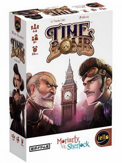 Time Bomb Moriarty versus Sherlock IELLO Jeu 8 ans et plus
