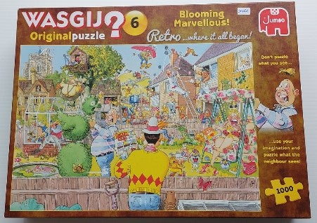 Original 6 Retro Wasgij Croissance extra-rapide 25014 Casse-tête 1000 morceaux