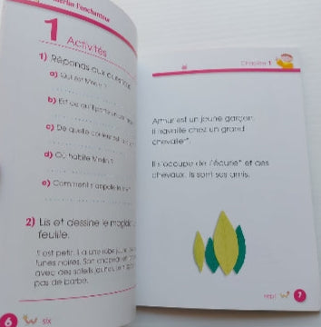 Graine de lecture : Merlin l'enchanteur CLE INTERNATIONAL 9782090316810
