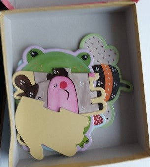 Form Baby puzzles DISET 4 Casse-têtes 2 morceaux