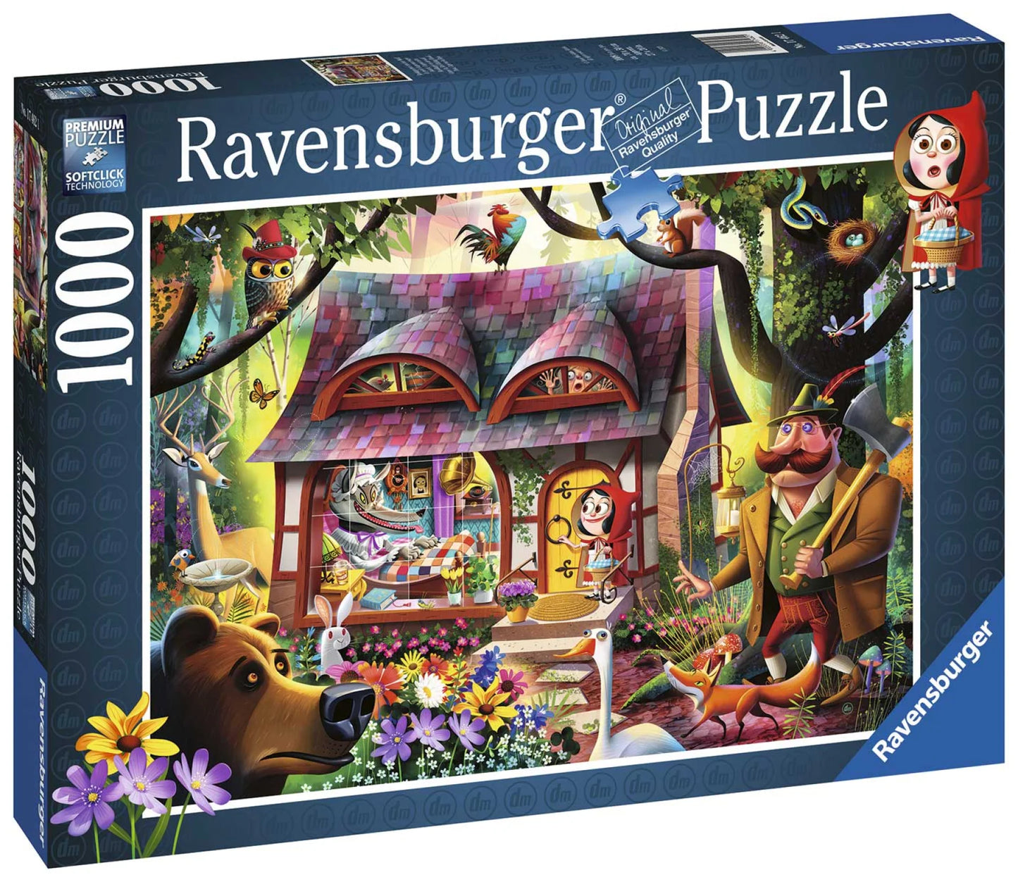 Le petit chaperon rouge Ravensburger 174621 Casse-tête 1000 morceaux