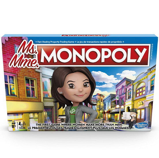 Ms. Mme Monopoly Parker Brother Jeux 8 ans et plus