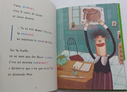 LENAIN, DURAND : Mademoiselle Zazie a-t-elle un zizi, Premiers romans NATHAN 9782092589496