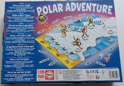 Polar adventure : Pêche et fil à l'igloo! EDUCA Jeux 4 ans et +