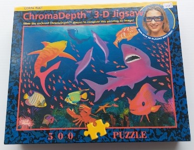 Coral Reef Chroma Depth 3-D Casse-Tête 500 morceaux