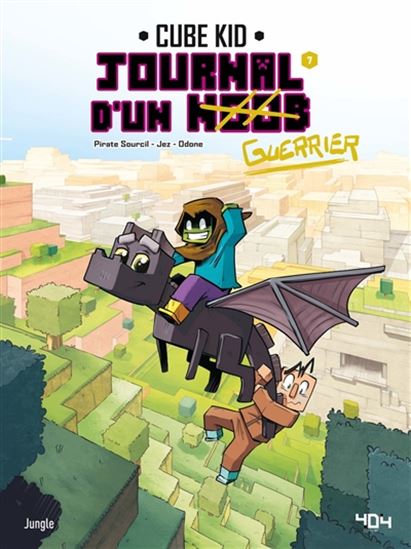 Cube Kid T7 Journal d'un noob: Guerrier Minecraft Apprivoiser la bête 404 9782822235600