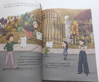 MANDIN, Christy : Le Jardin particulier de Millie Fleur SCHOLASTIC 9781039709744