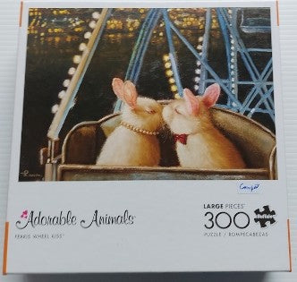 Ferris Wheel Kiss Adorable Animals BUFFALO 92500 Casse-tête 300 morceaux