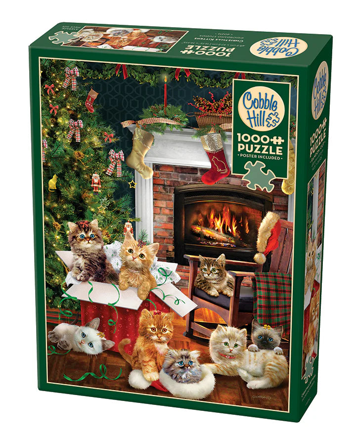 Christmas Kittens, Cobble Hill 80242 Casse-tête 1000 morceaux