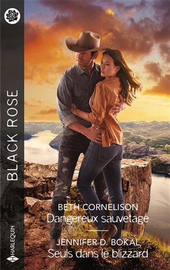 CORNELISON BOKAL : 844 Dangereux sauvetage / Seuls dans le blizzard, Black Rose HARLEQUIN 9782280512381