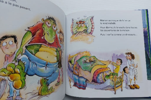 FORGET ST-AUBIN Maman est une tortue Papa est un dinosaure DOMINIQUE et CIE 9782896864270