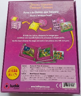Trésors de Princesses Ludik Games Québec Jeux 4 ans et plus