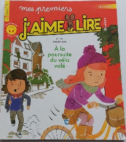 No 16 Janvier 2018 Mes premiers J'aime lire: À la poursuite du vélo volé