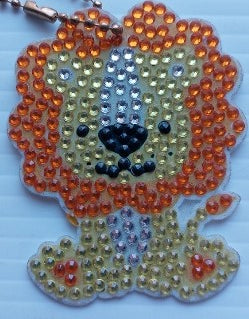 lion porte-clé ,lion keychain breloque