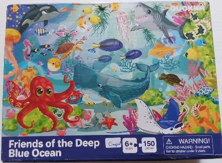 Friends on the Deep Bleu Ocean QUOKKA Casse-tête 150 morceaux
