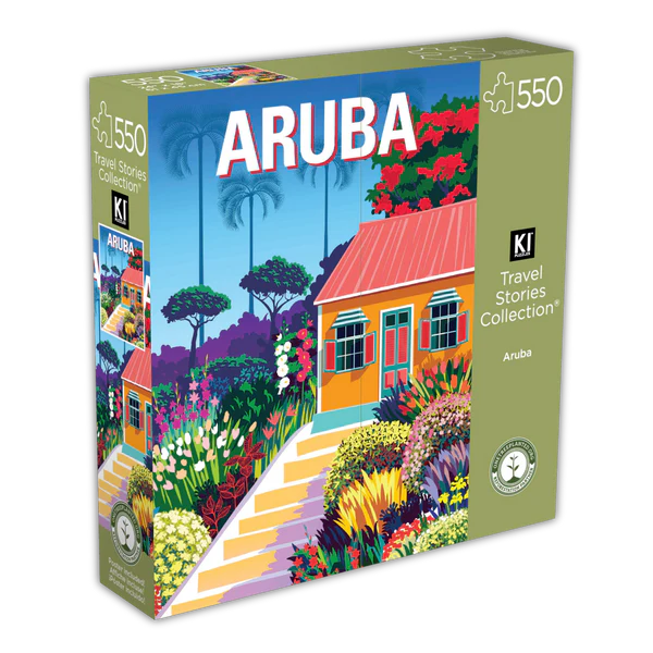 Travel Stories Collection : Aruba Casse-tête KI Puzzle 550 Morceaux