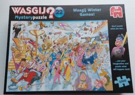 Mystery 22 Jeux d'hiver Wasgij 25012 Casse-tête 1000 morceaux