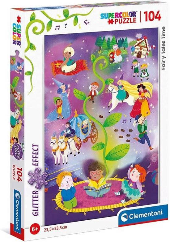 Fairy Tales Time CLEMENTONI Casse-tête 104 morceaux