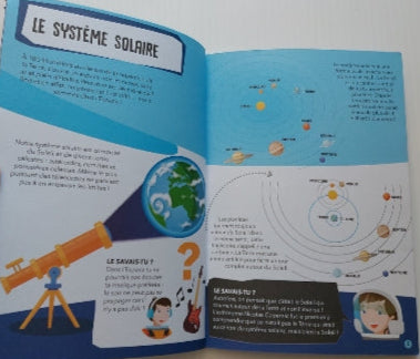 GAULE FABRIS : Voyage, découvre, explore le système solaire, L'espace