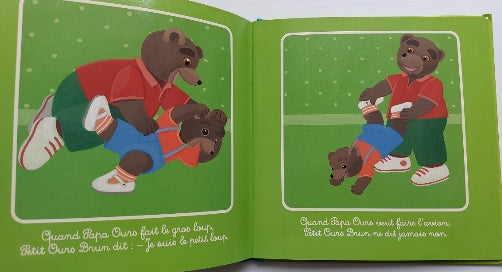 2 histoires du soir : Petit Ours Brun et son papa BAYARD 9782747029773