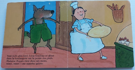 NADAUS GENECHTEN : Loup Gouloup et la lune BAYARD 9782747006774
