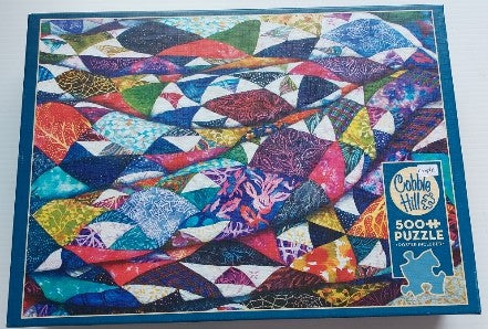 KLEBESADEL, Helen : Portrait of a Quilt COBBLE HILL 85079 Casse-tête 500 morceaux