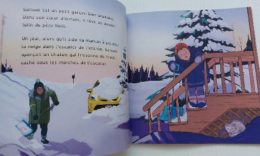 RICHARD LÉGER : Samuel et la tuque de Noël BOUTON D'OR ACADIE 9782897501709