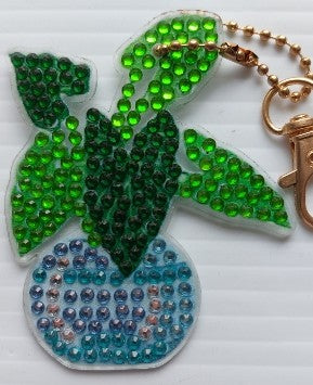 07 plante porte-clés, plant keychain