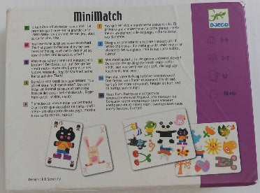 MiniMatch DJECO DJ05175 3 à 6 ans