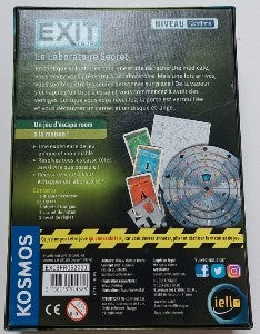 Exit LE JEU Le laboratoire secret IELLO Jeu 12 ans et plus