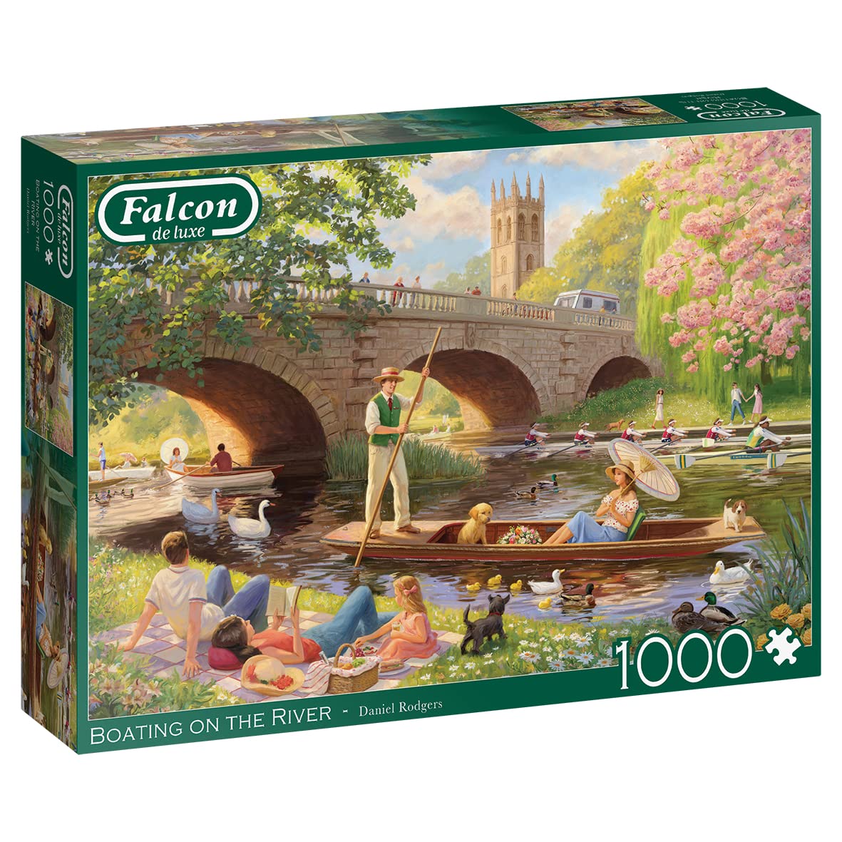 Boating on the River Lake FALCON 11348 Casse-tête 1000 morceaux