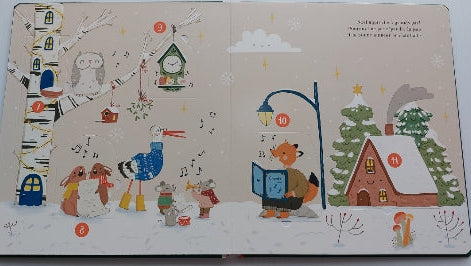 Le Compte à rebours de Noël : calendrier de l'Avent avec des rabats, TAM TAM 9789464549867
