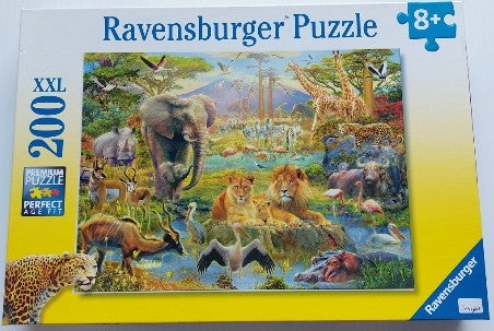 Animaux de la savane Ravensburger 128914 Casse-tête 200 morceaux
