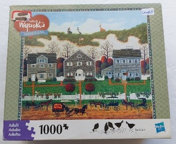 WYSOCKI'S Charles Les vents de Nantucket MB Puzzle Casse-tête 1000 morceaux
