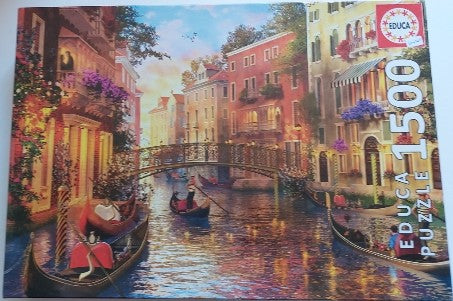 Coucher de soleil à Venise Educa 17124 Casse-tête 1500 morceaux