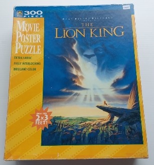 Movie Poster The Lion King GOLDEN Casse-tête 300 morceaux